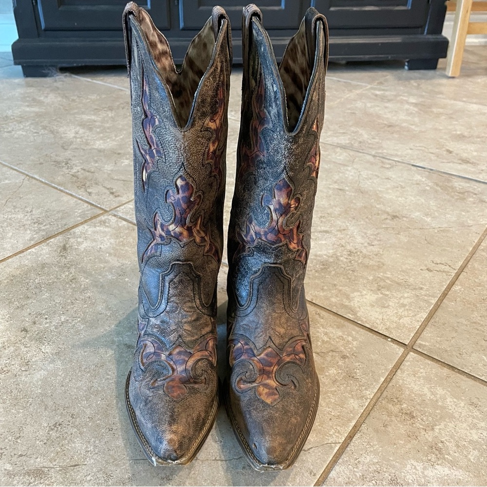 Laredo Western Boot | Leopard Cheetah Print | 7.5